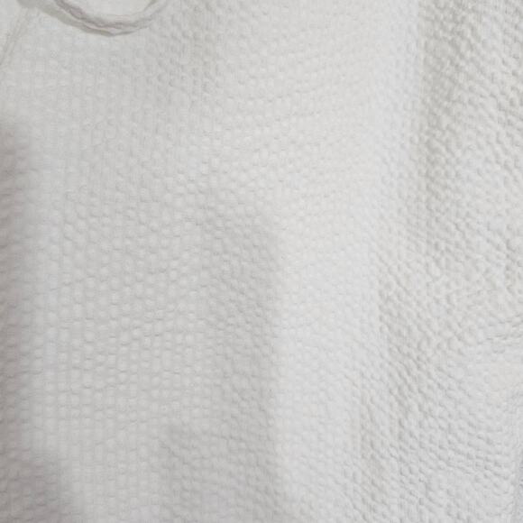 Staud x Solid & Striped White Lace Up Romper - Picture 7 of 9